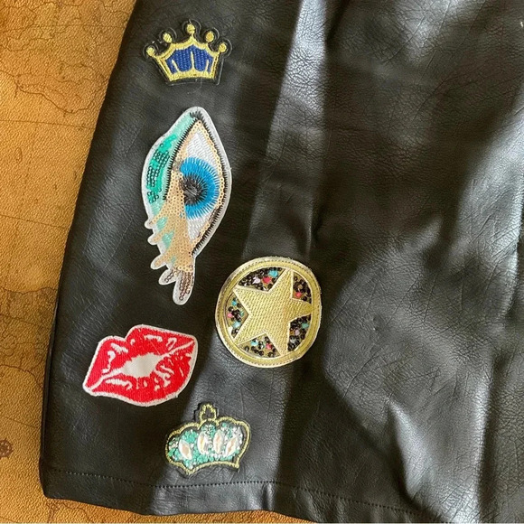 SIMONS Vegan  leather size L - Picture 3 of 6